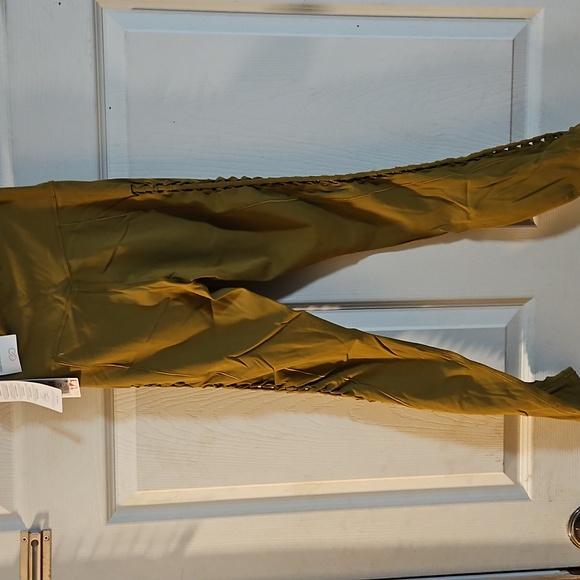 CALIA Women's Inspire Crochet 7/8 Leggings: OLIVE BRONZE: NEW WITH TAGS: SIZE XS - Picture 5 of 6